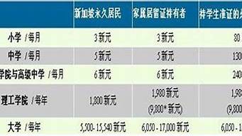 新加坡留学一年生活费多少 各国留学费用大盘点！ 我的家人可以出国留学吗？